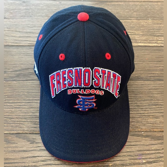 Fresno State University Hat Cap Adjustable Wool Blend Bulldogs California CSU - Picture 1 of 6